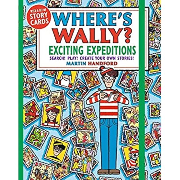 Pre-Owned Where's Wally? Exciting Expeditions: Search! Play! Create Your Own Stories! (Paperback) 1406385549 9781406385540