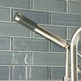 thumbnail image 5 of Kingston Brass Ae840.Dl Concord Deck Mounted Clawfoot Tub Filler - Nickel, 5 of 7