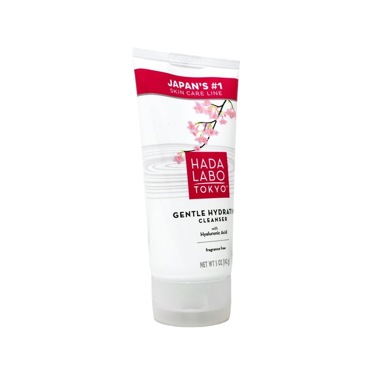 Hada Labo Tokyo Gentle Hydrating Facial Wash Cleanser 5 Oz with