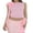 Pink, variant on KelaJuan Women Mesh See-Through 3D Floral Tank Top Sexy Ruffle Crop Top Slim Fitted Sleeveless Vest Summer Club Streetwear