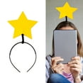 thumbnail image 2 of Creative Sun Headpiece Proms Festive Star Hairbands Fun Headwear Eye-catching Hair Headwear Photo Props, 2 of 8