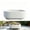 White, variant on Decorative Flower Pot and Succulent Planter Container, 5.9 x 3.1 x 2.1 in Gardening Planting Pot for Indoor Outdoor Plants, Modern Desktop Decor White
