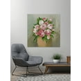 thumbnail image 3 of Parvez Taj "Rose Pot" Painting Print on Wrapped Canvas, 3 of 7