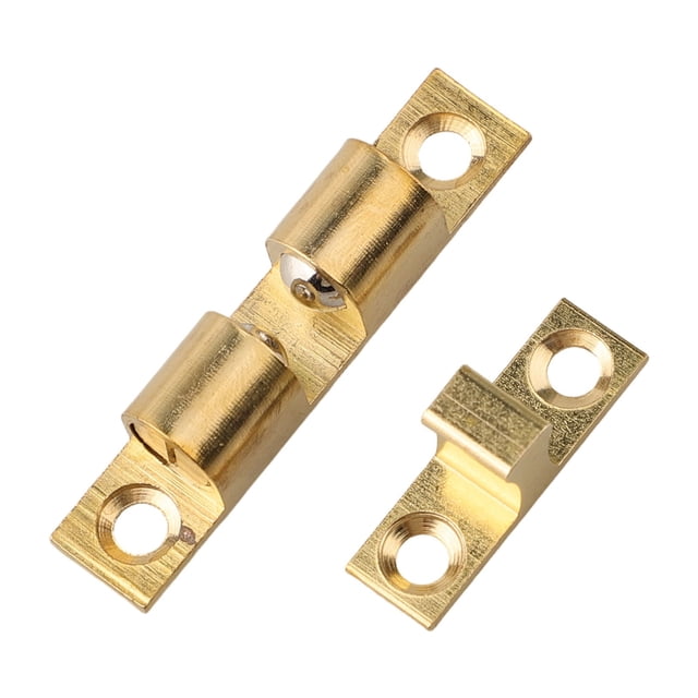 Sleek Design Brass Double Ball Catch Perfect for Kitchen and Shoe Cabinets