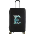 thumbnail image 1 of Housses de Valise Housse de Protection Valise de Voyage Anti-Rayures Housse Anti-Poussière Réutilisable Housse Anti-Poussière Lavable Motif Imprimé Poisson Lettre 8poissons Lettre E TG, 1 of 6