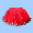 thumbnail image 2 of Coerni Girls Tutu Skirt Toddler Layered Tulle Skirts Ballet Dance Dress Carnival Birthday Parties Christmas Halloween Skirt, 2 of 4