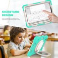 thumbnail image 7 of For iPad Mini 7th/6th Generation 8.3 inch 2024/2021 Case, 360 Rotatable Handle Stand, Shoulder Strap, Drop-Proof Design, Mint Green, 7 of 7