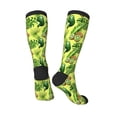thumbnail image 4 of Bingfone Compression Socks For Women And Men Long Socks For Running Athletic Cycling Nurse-Kiwi And Avocado, 4 of 9
