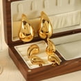thumbnail image 2 of Vireellx 18K Karat Gold Plated Earrings for Women 18K Jewelry for Her Birthday Gift, 2 of 18