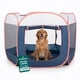 thumbnail image 1 of Parque portátil para mascotas FurHaven para perros y gatos, XL, azul marino, 1 of 9