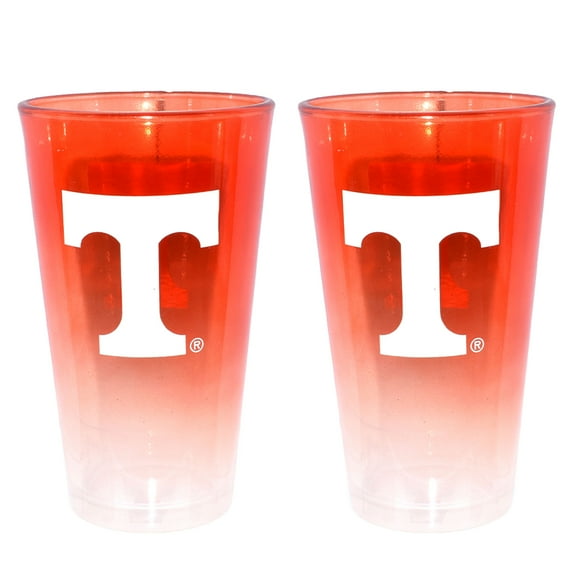 The Memory Company Tennessee Volunteers Two-Pack 16oz. Ombre Pint Glass Set
