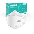 thumbnail image 1 of Mascarilla facial KOZUVEE KN95, paquete de 50, desechable y transpirable, 1 of 9
