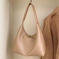 thumbnail image 1 of Sac à bandoulière en cuir pour femmes, sac à poignée supérieure souple, sac sous les bras décontracté, sac de transport, 1 of 7