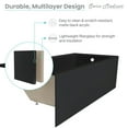 thumbnail image 5 of Voltaire 60" x 30" Left-Hand Drain Alcove Bathtub with Apron in Matte Black, 5 of 12
