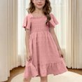 thumbnail image 5 of Nskgu Tween Girls 2025 Summer Dresses Kids Polka Dot Dress Girls Spring Dresses Size 4-14 Years, 5 of 6