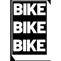 Bike Bike Bike: 6x9 (ca. A5) Tourenbuch für Motorradfahrer: Notiere Highlights, gefahrene Kilometer, Erlebnisse und vieles mehr (Paperback)