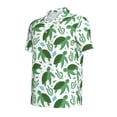 thumbnail image 2 of Balery Cartoon Turtle Printed Men’s Short Sleeve Polo Shirt, Midweight Men's Shirt,Golf Polo shirts -Small, 2 of 9