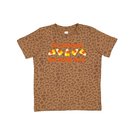 

Inktastic All About the Candy Corn Gift Toddler Boy or Toddler Girl T-Shirt