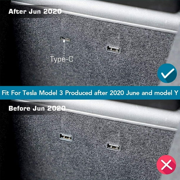 Tesla model 3 usb cheap hub after june 2020