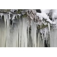 thumbnail image 2 of Paulson, Don 24x17 White Modern Wood Framed Museum Art Print Titled - Washington, Leavenworth Icicles and snow, 2 of 4