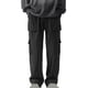 thumbnail image 2 of Pantalones de trabajo para hombre, de cintura elástica, con múltiples bolsillos y cordón, rectos, de tubo y cintura media, de licra, 2 of 4