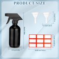 thumbnail image 2 of Botellas de aerosol Norme, 12 unidades, vidrio de 240 ml con embudos y etiquetas, 2 of 7