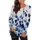 thumbnail image 1 of Tops para mujer Camisas Blusas Elegantes Camisas casuales de manga larga Estampado de moda Cómodo Transpirable Cuello redondo Odeerbi ODB-5, 1 of 5