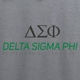 thumbnail image 3 of CafePress - Delta Sigma Phi Color Stacked Logo Sweatshirt - Crew Neck Sweatshirt, 3 of 4