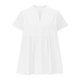 thumbnail image 1 of Vestidos Casuales Para Mujer, Blusas De Mujer De Moda Blusa tipo jersey con cuello en V y mangas cortas de color liso para mujer, 1 of 6