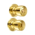 thumbnail image 1 of Cerradura De Pomo Copa Para Baño Latón Brillante 24po Lock Lock 24PO, 1 of 3
