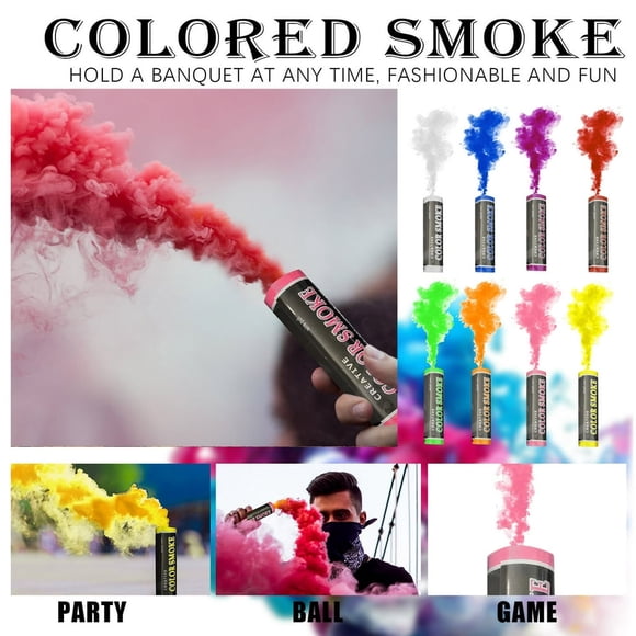 Colorful Effect Tube Bottle Studio Car Photography Toy Wedding Halloween White
