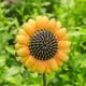 thumbnail image 3 of Yuarrent Estacas de girasol Girasol amarillo Decoración al aire libre Simulación Jardín Girasol Hierro Flor Césped Estatua Escultura para jardín Jardín y Patio, 3 of 6