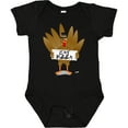 thumbnail image 3 of Inktastic Turkey holding a sign says Eat Pizza Boys or Girls Baby Bodysuit, 3 of 5