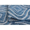 thumbnail image 6 of 8x10 Water Resistant, Large Indoor Outdoor Rugs for Patios, Front Door Entry, Entryway, Deck, Porch, Balcony | Outside Area Rug for Patio | Indigo, Geometric | Size: 7'10'' x 10'3'', 6 of 8