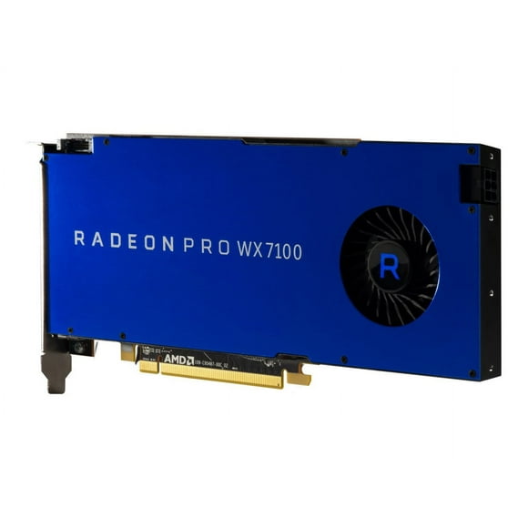 AMD Radeon Pro WX7100 WX 7100 - Carte Graphique - Radeon Pro - 8 GB GDDR5 - PCIe 3.0 x16 - 4 x Port d'Affichage