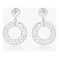 thumbnail image 1 of Aretes 3d Redondos De Maya Para Mujer De Plata 925, 1 of 5