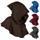 thumbnail image 2 of Halloween Grim Cloak Cosplay Costumes Hooded Poncho For Men Women, 2 of 2