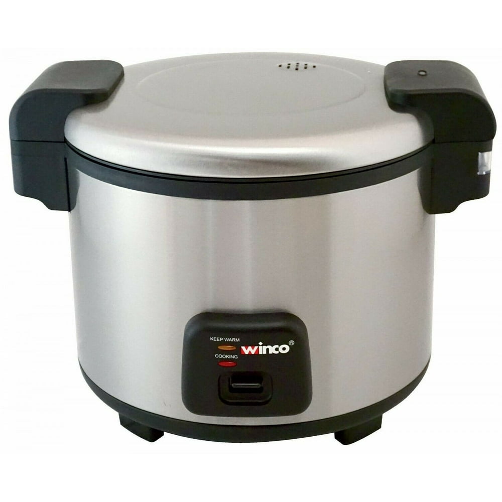 Winco RCS300 Advanced Electric Rice Cooker/Warmer with Hinged Cover