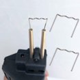 thumbnail image 2 of 1000Pcs Hot Staple Repair Machine Plastic Welding Hot Stapler Auto Bumper Repair Pre Cut for All Cars Flat Angle 0.6mm, 2 of 8
