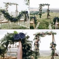 thumbnail image 4 of Artificial Flowers Navy Blue Roses 100PCS Real Looking Foam Fake Roses with Leaves and for DIY Wedding Bouquets Bridal Shower Centerpieces Party Decorations, 4 of 9