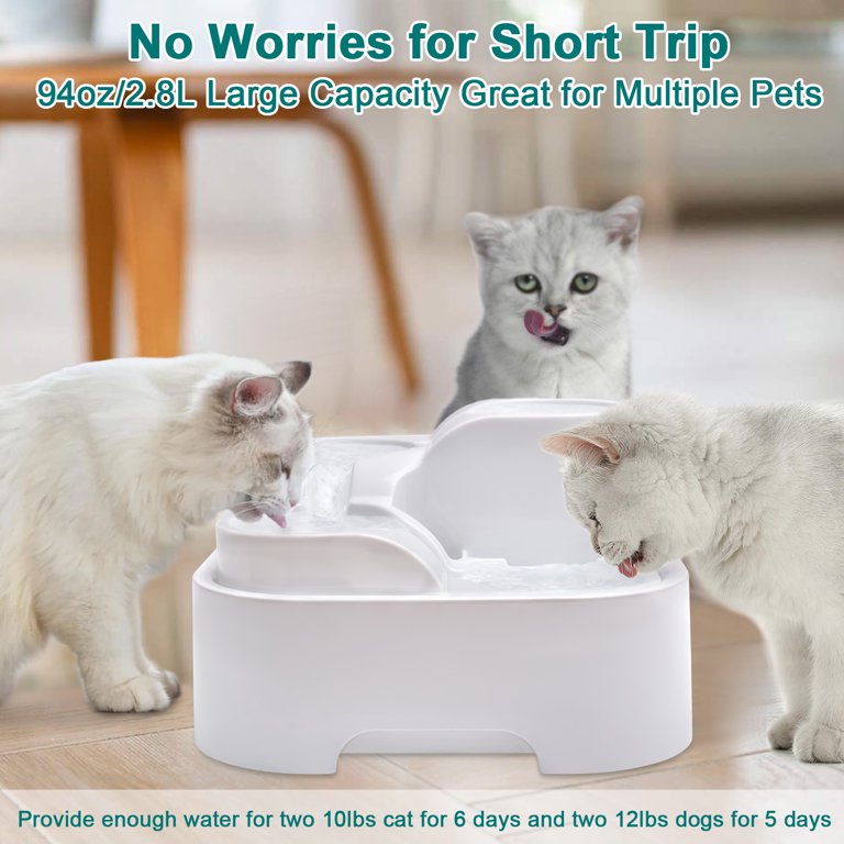 SanKlev SP-400LV Cat Water Fountain Pump - USB Replacement Pump For Pet Drinking Fountains
