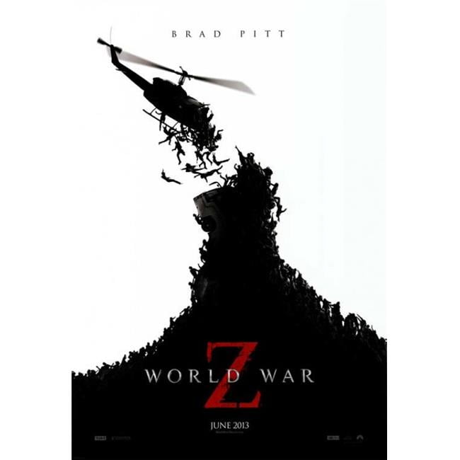 Posterazzi Movgb World War Z Movie Poster 27 X 40 In Walmart Com