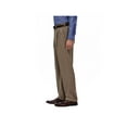 thumbnail image 2 of Haggar Men's Mynx Gabardine Pleat Front Dress Pant Classic Fit 11111836245, 2 of 7