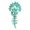 #A02-Mint Green, variant on Lake Blue Dinosaur Skeleton Plush Hood, Cute Dino Skull Hat with Spine, Soft PP Cotton Wearable Costume for Kids Boys Girls, Fun Halloween Birthday Party Dress Up Photo Prop