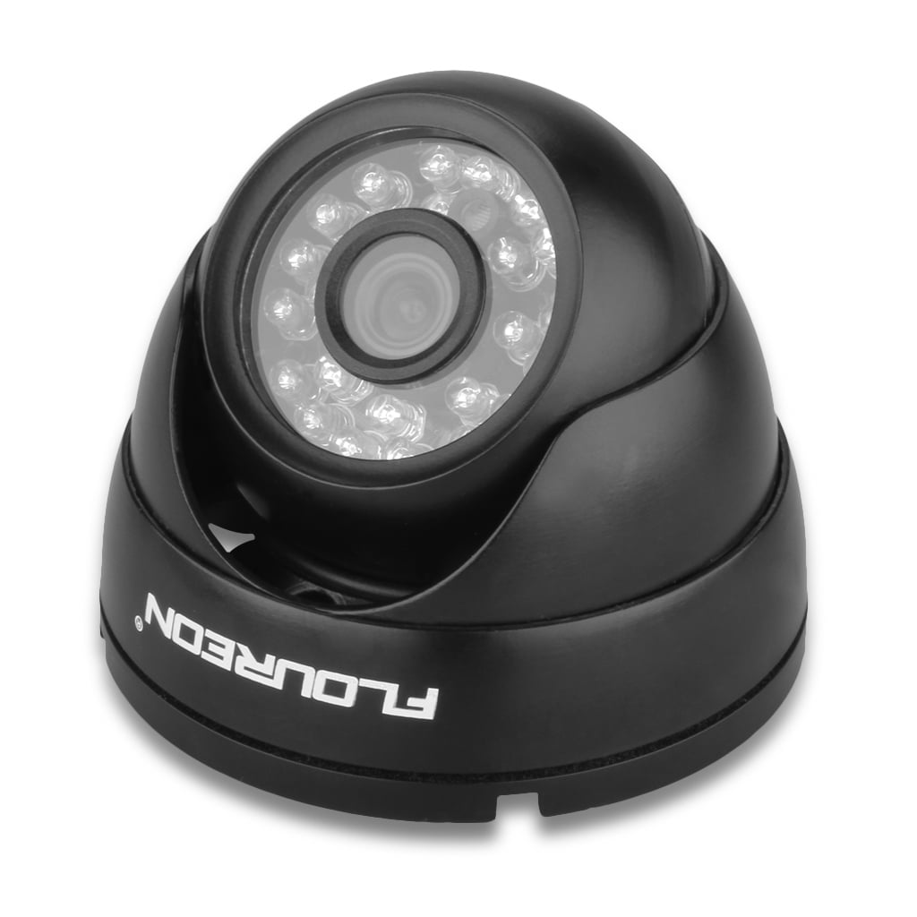 Home monitor Indoor Security Camera, FLOUREON 1200TVL NTSC Vandalproof
