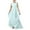 Blue, variant on Ruyang Teen Girls Sleeveless Long Dress Crew Neck Solid Floor Dresses Kids Summer Casual Elegant Birthday Pageant Swing Dress