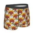 thumbnail image 4 of Uemuo Cartoon Sunflowers Pattern Men's Boxer Briefs,Trunk Anti-Chafing,Comfortable, Durable, and Stylish Underwear-Large, 4 of 9