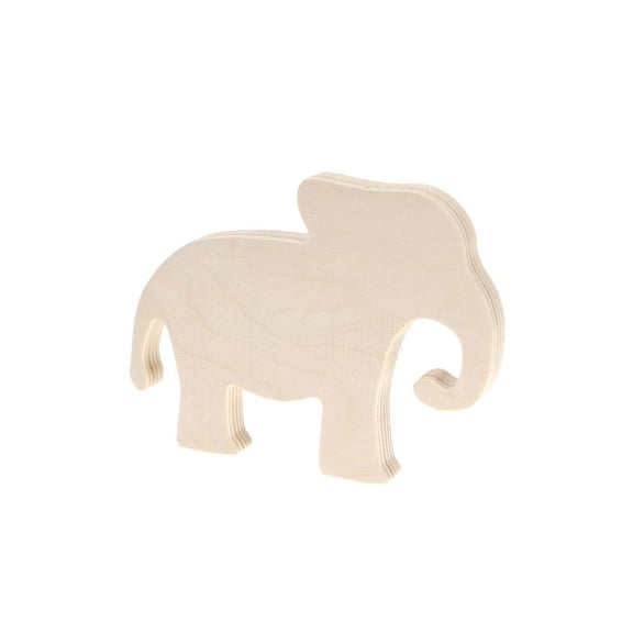 Good Wood By Leisure Arts Wood Shapes - Elephant