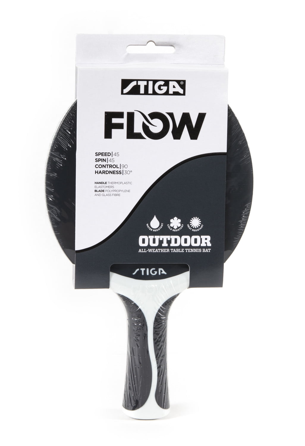 STIGA Flow Water /Shock Resistant Indoor/Outdoor Table Tennis Racket