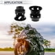 thumbnail image 3 of Protector de guardabarros de aleación de aluminio para slider de marco de motocicleta de 14mm, protección contra choques, 46mm, 46mm, negro, 2 Pcs, 3 of 7
